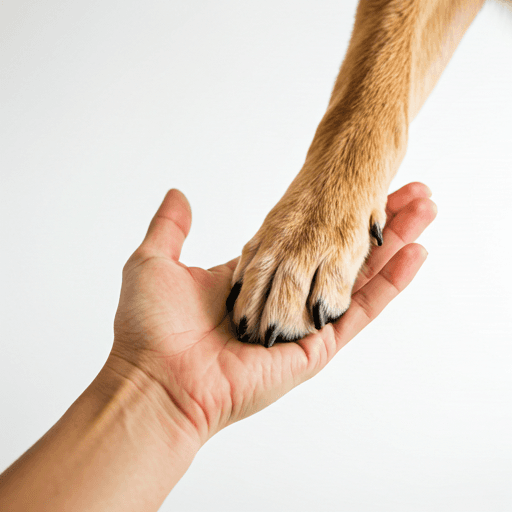 Voluntarios cuidando mascotas